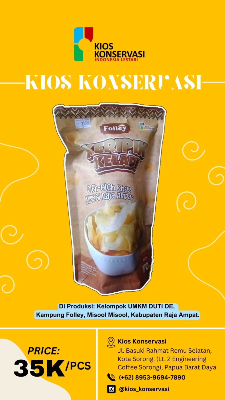 KERIPIK KELADI
