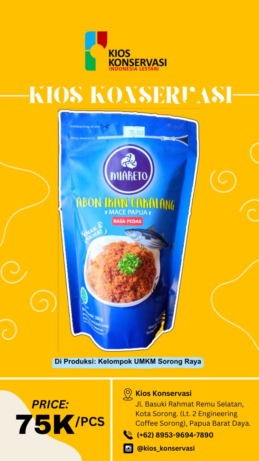 ABON IKAN CAKALANG