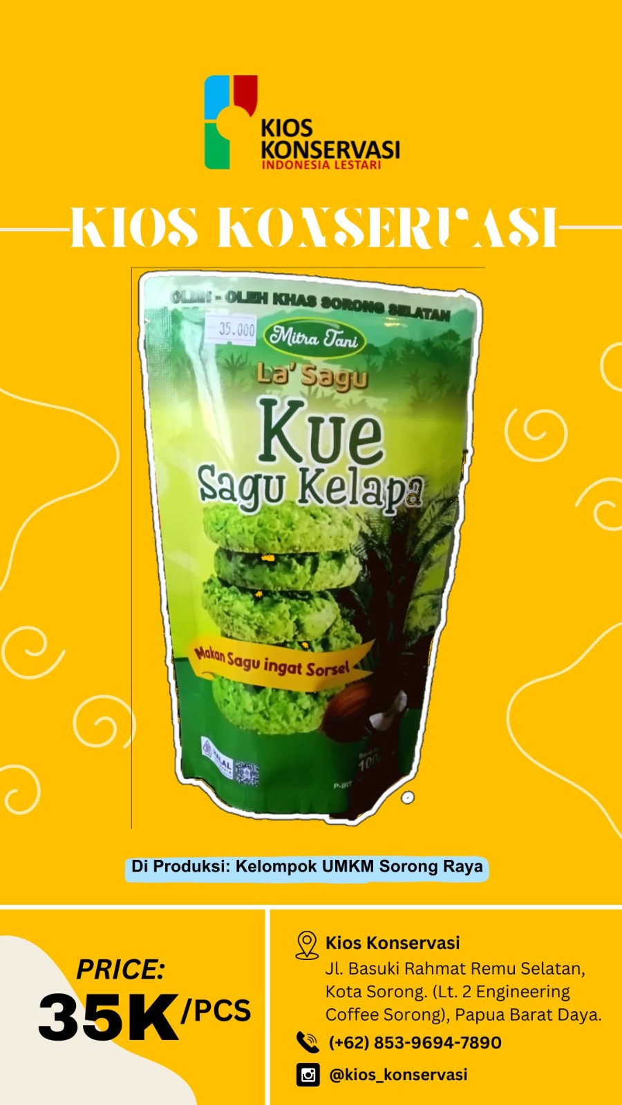 Kue Sagu Kelapa